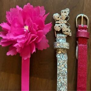 Girl 5-8, Set of Four Stylish Belts